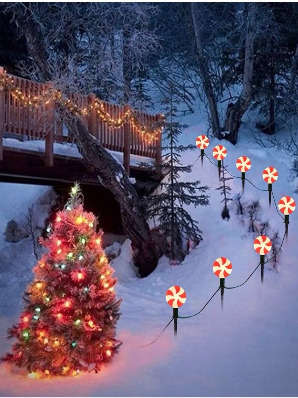 Christmas Candy String Lights - Picture 3 of 8